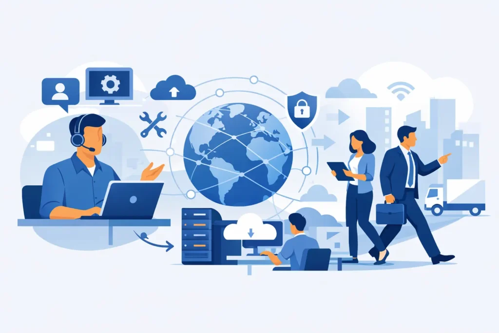 Remote IT Support That Keeps Business Moving